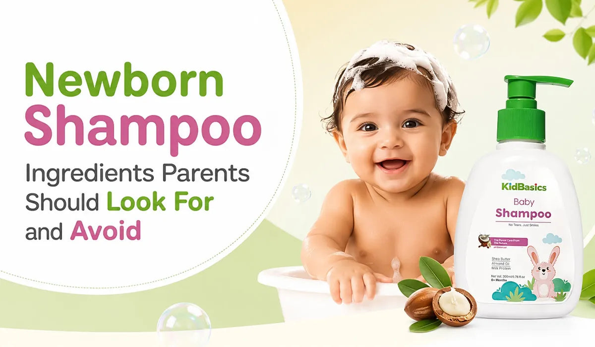 Newborn Shampoo Ingredients Parents Should Look For and Avoid