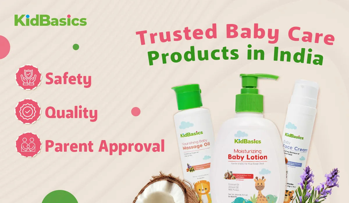 Trusted Baby Care Products in India Safety, Quality, and Parent Approval
