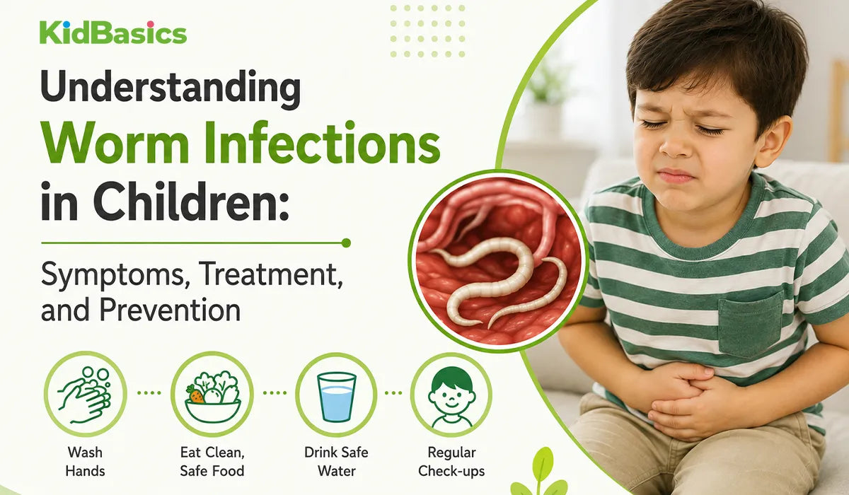 Understanding Worm Infections in Children Symptoms, Treatment, and Prevention
