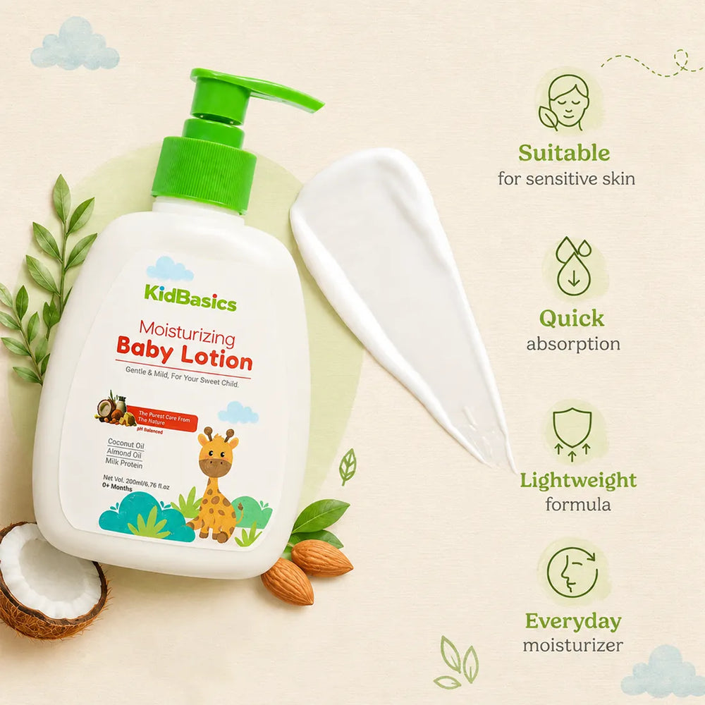 Daily Moisturizing Baby Lotion | No Dryness | 0+Years