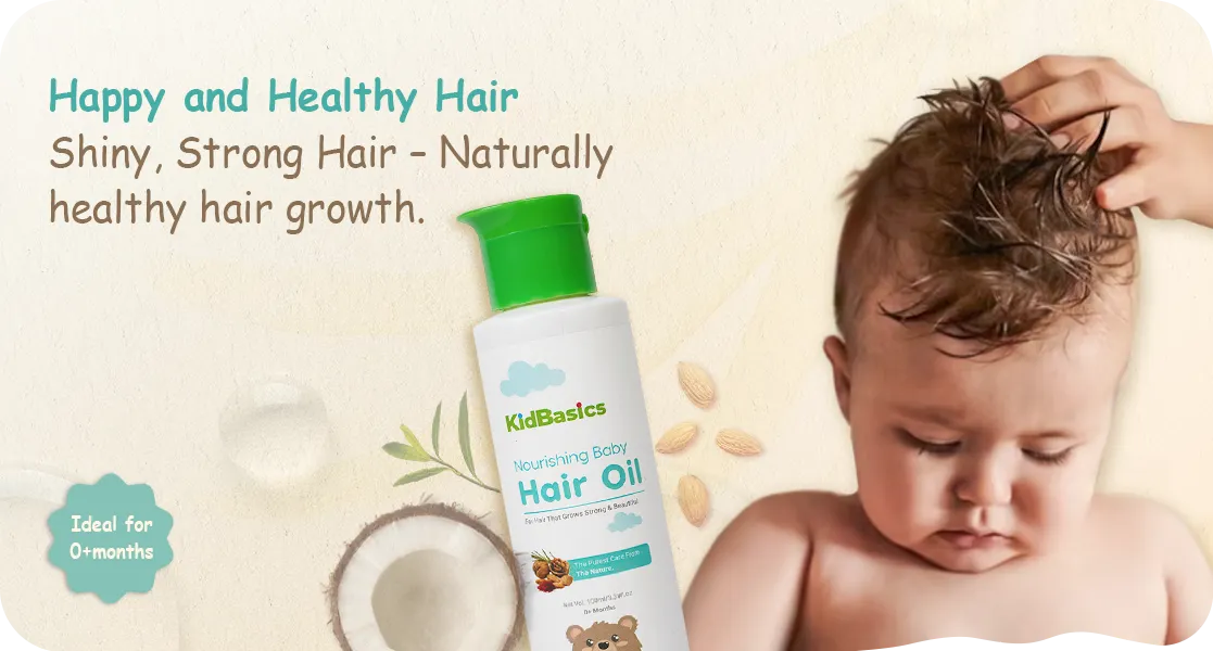 Nourishing Baby Hair Oil | Nutrient Rich Deep Nourishment | 100 ML