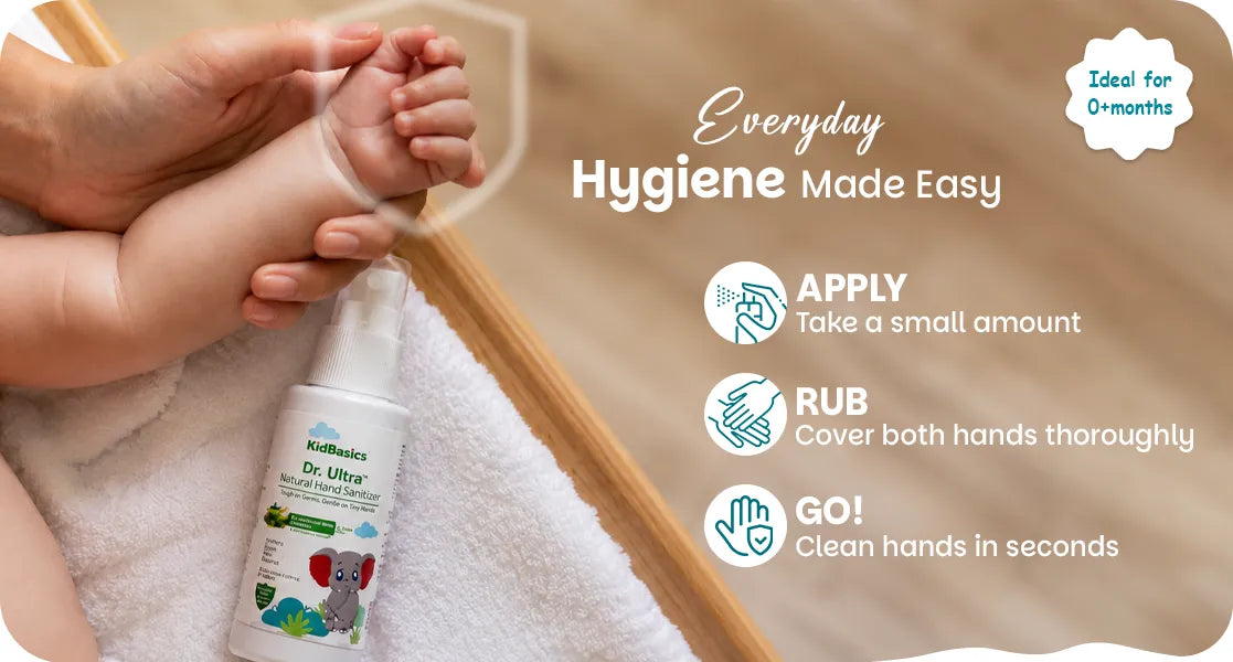 Dr. Ultra Natural Hand Sanitizer | Alcohol-Free Hand Sanitizer for Kids