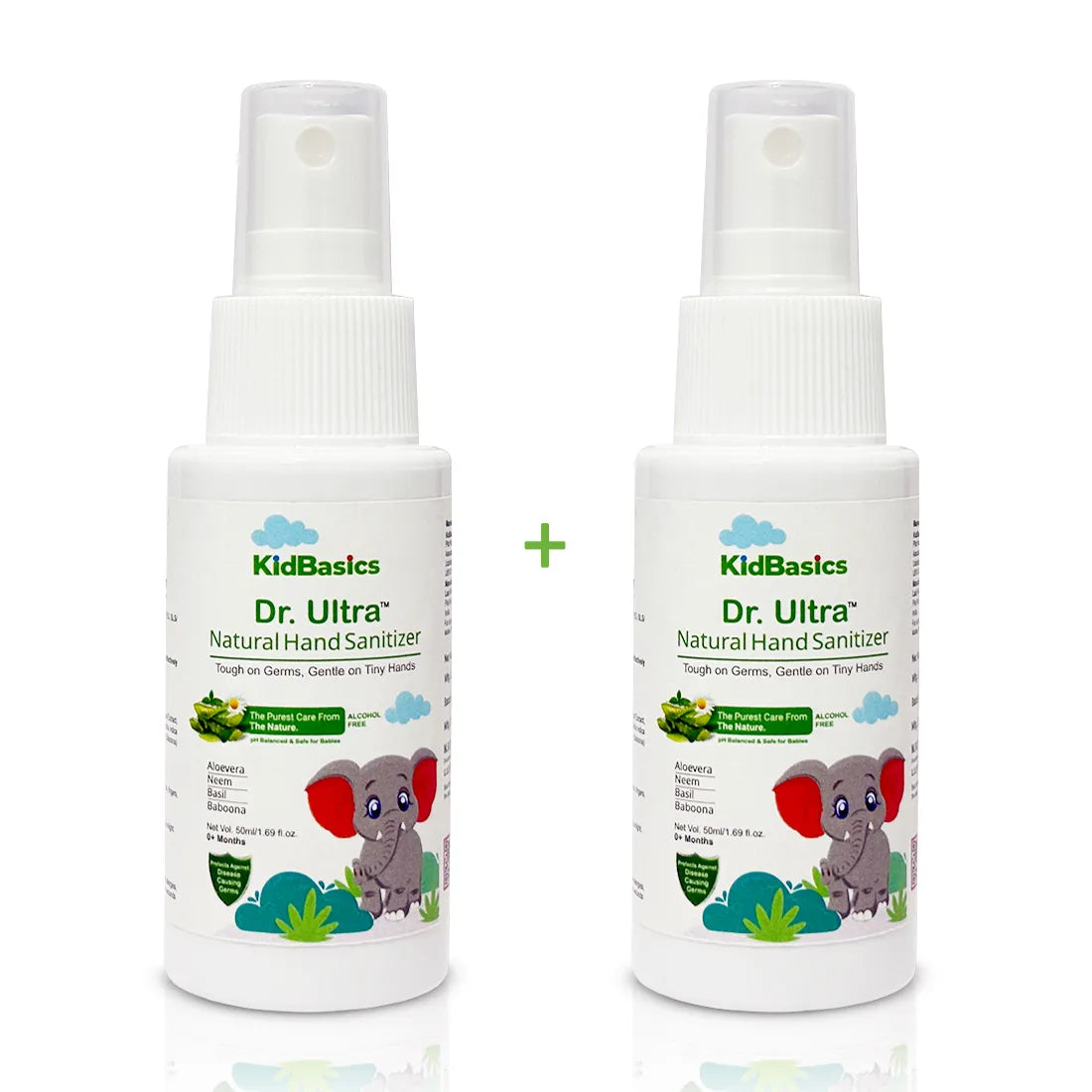 Dr. Ultra Natural Hand Sanitizer Pack of 2