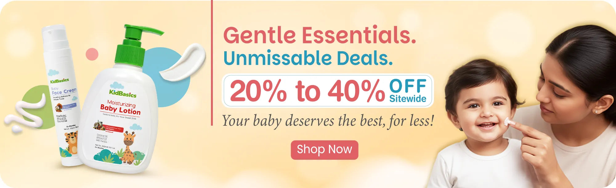Gentle Essentials Unmissable Deals 20-40% off