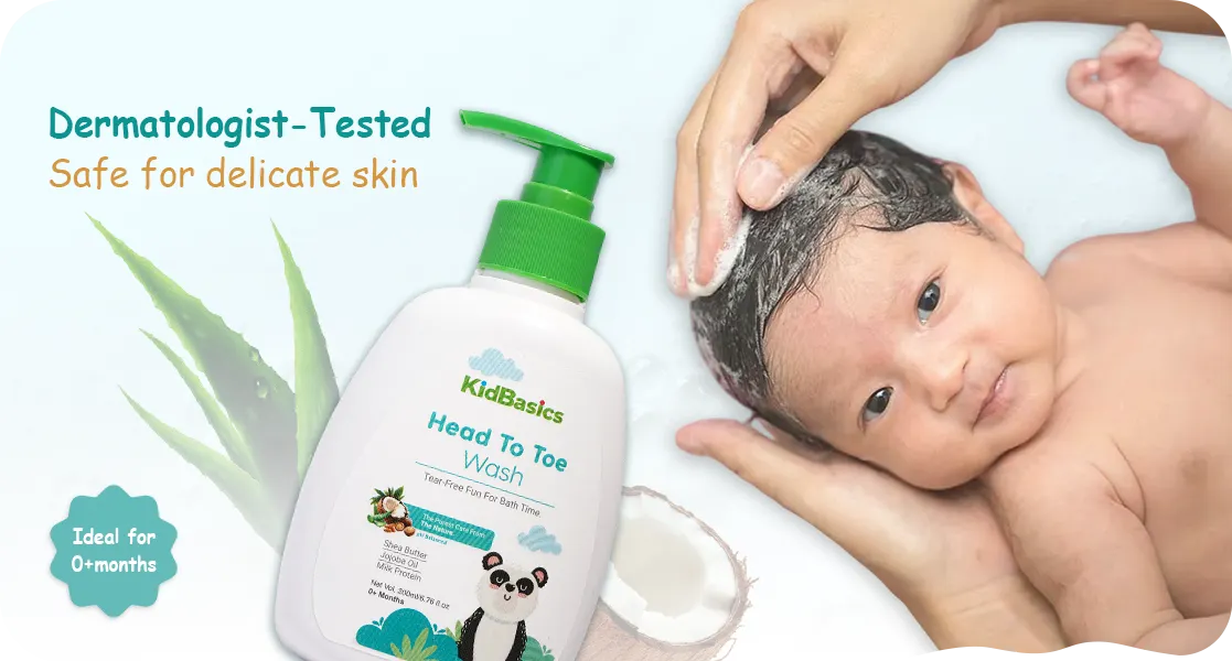 Head to Toe Wash | pH Balanced Gentle Daily Care | 200 ML