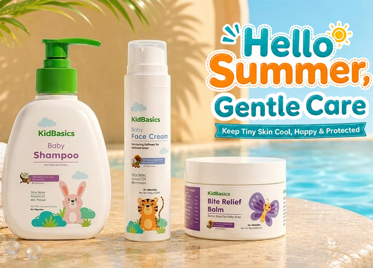 Hello Summer Gemtle Care mob